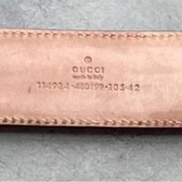 Authentic Vintage Gucci Signature Belt - Picture 15 of 15
